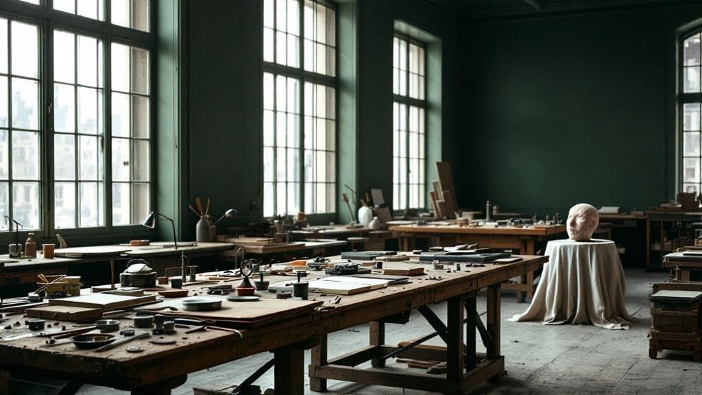 Théodore's atelier, 11ème arrondissement, Paris